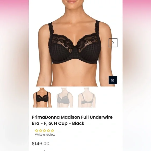 Prima Donna Bra - 34G - Picture 1 of 11